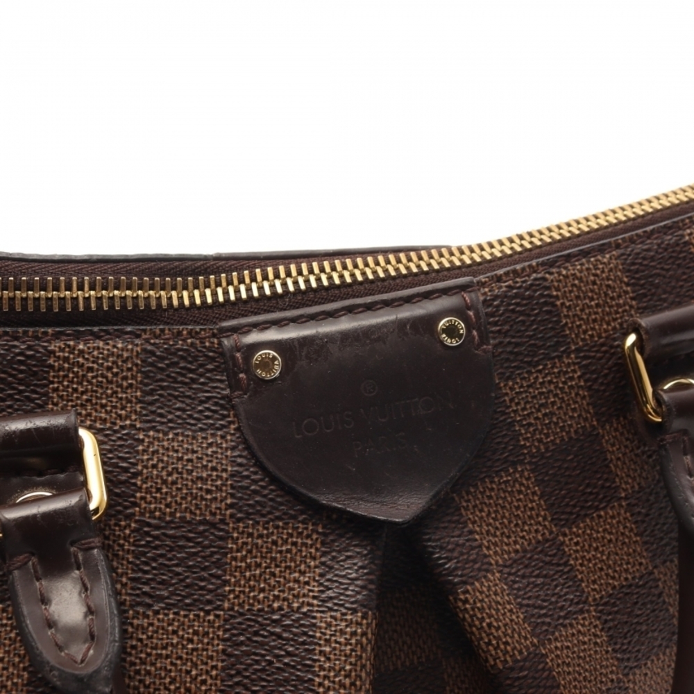 Louis Vuitton Sienna PM Damier Ebene Handbag Brown - Picture 5 of 8